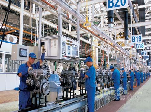 Auto production line