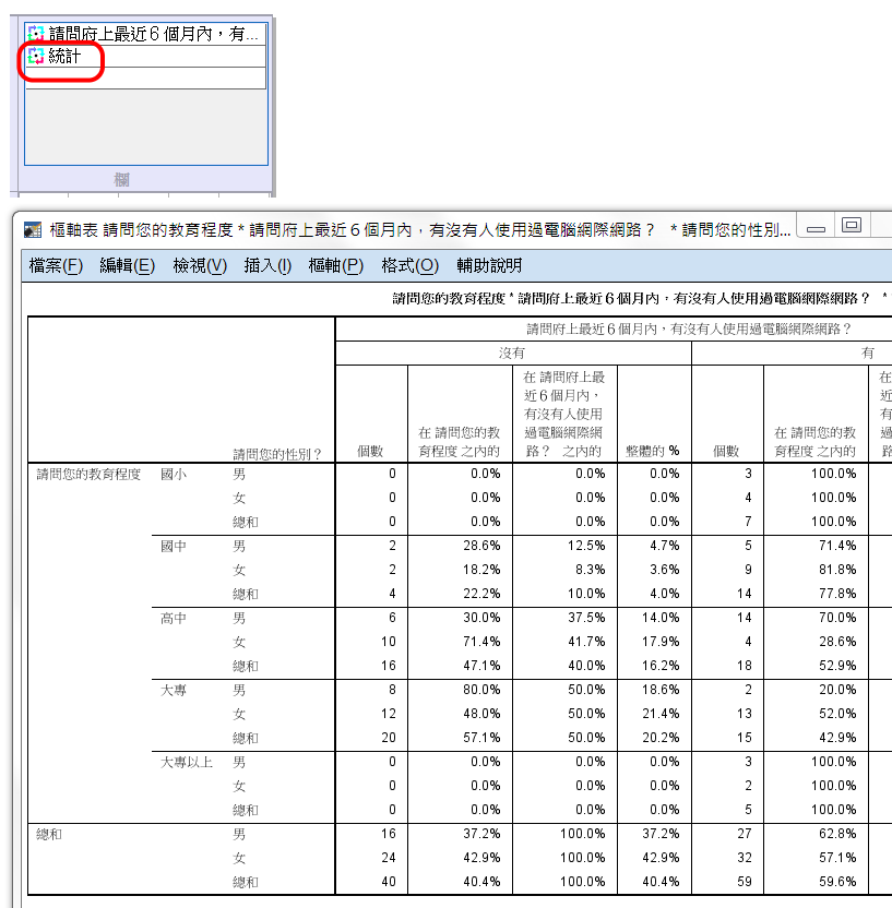 樞紐分析應用