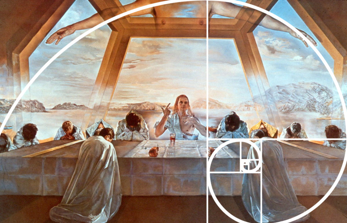 Last Supper_Salvador Dali_1995-Golden Ratio